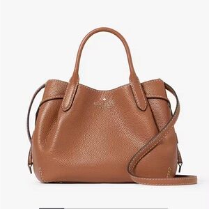 NWT Kate Spade Tan Leather Dumpling Satchel Small